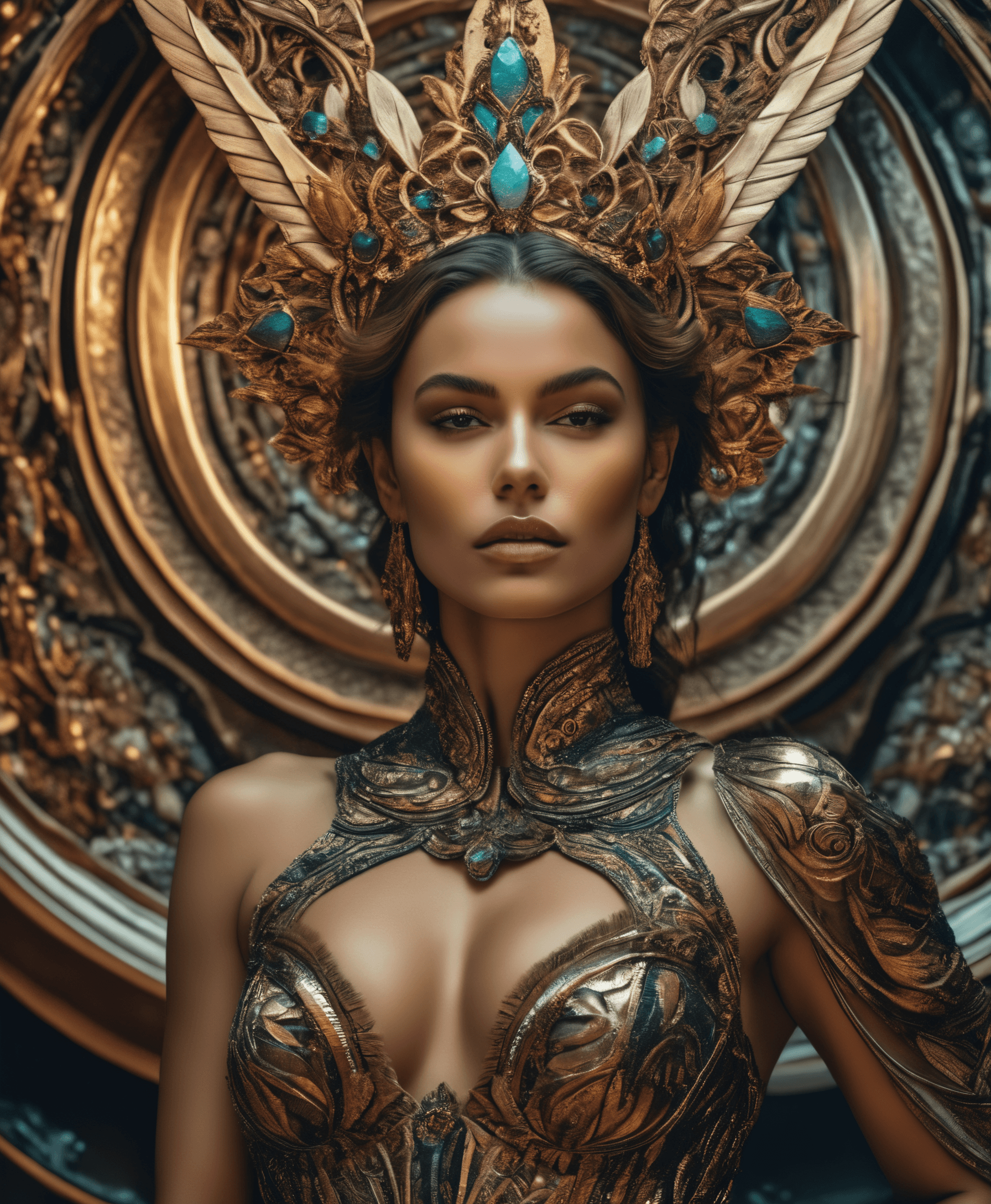 AI generated: human thoughts art, elegant fantasy, intricate, crisp quality, 35mm film, 35mm photography, 8k uhd, ...