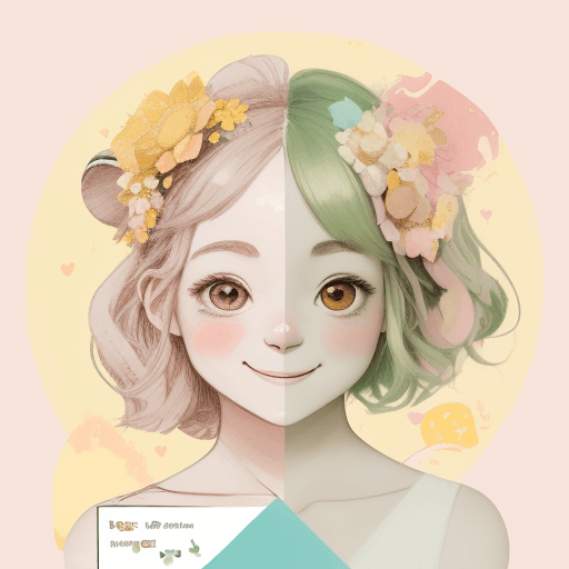 AI generated: "Create a whimsical, collage-style aesthetic cover image with a soft pastel background blending shad...