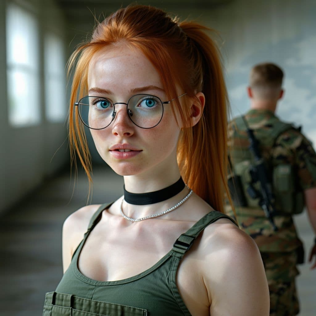 AI generated: score_9, A ultra-high definition 8k, photo real, hyper-detailed image of a gorgeous young and petite...