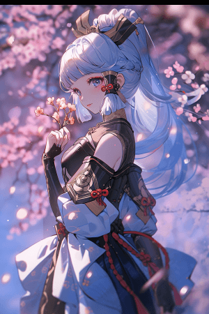 AI generated: The Fullbody elegant artwork of a graceful manga character, Manga romance, serene expression, elegan...