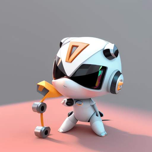 AI generated: 3d image, cute AI bolt "FASTSITE" logo, in the style of Pixar --ar 1:2 --stylize 750