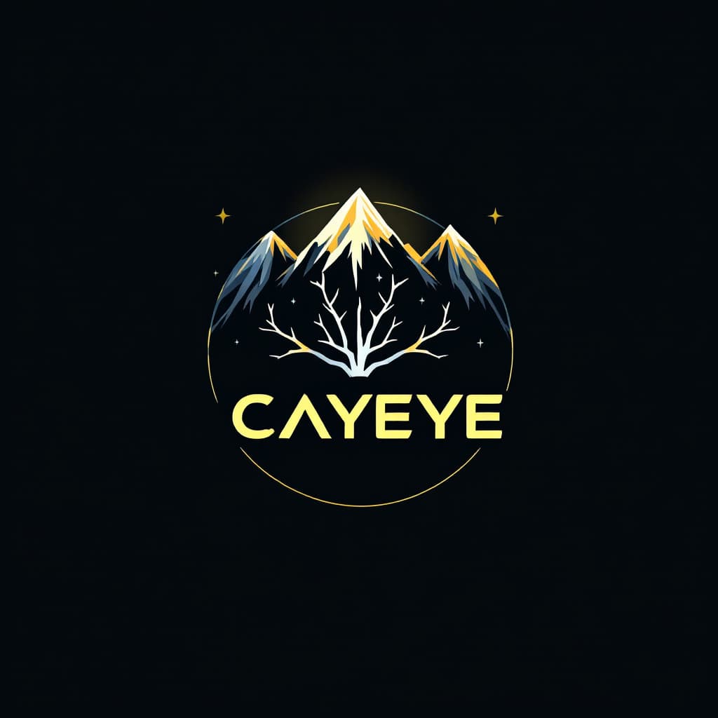 AI generated: crea un logo con solo la palabra CAYEYE sin nada de fondo