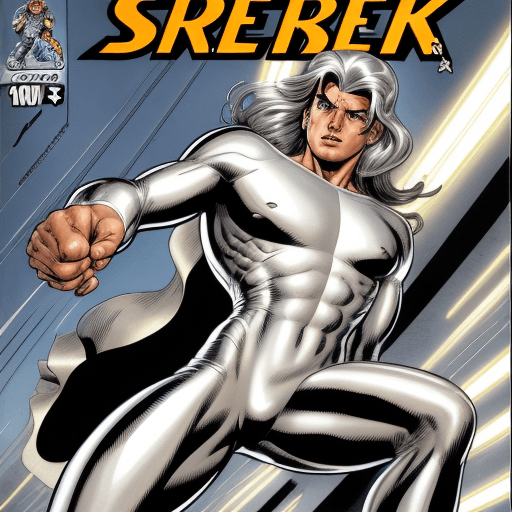 AI generated: comics Silver Streak
