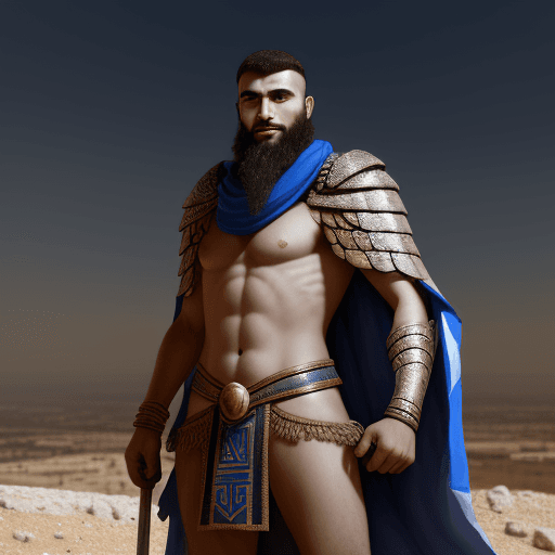 AI generated: Gedeon the worrier of israel