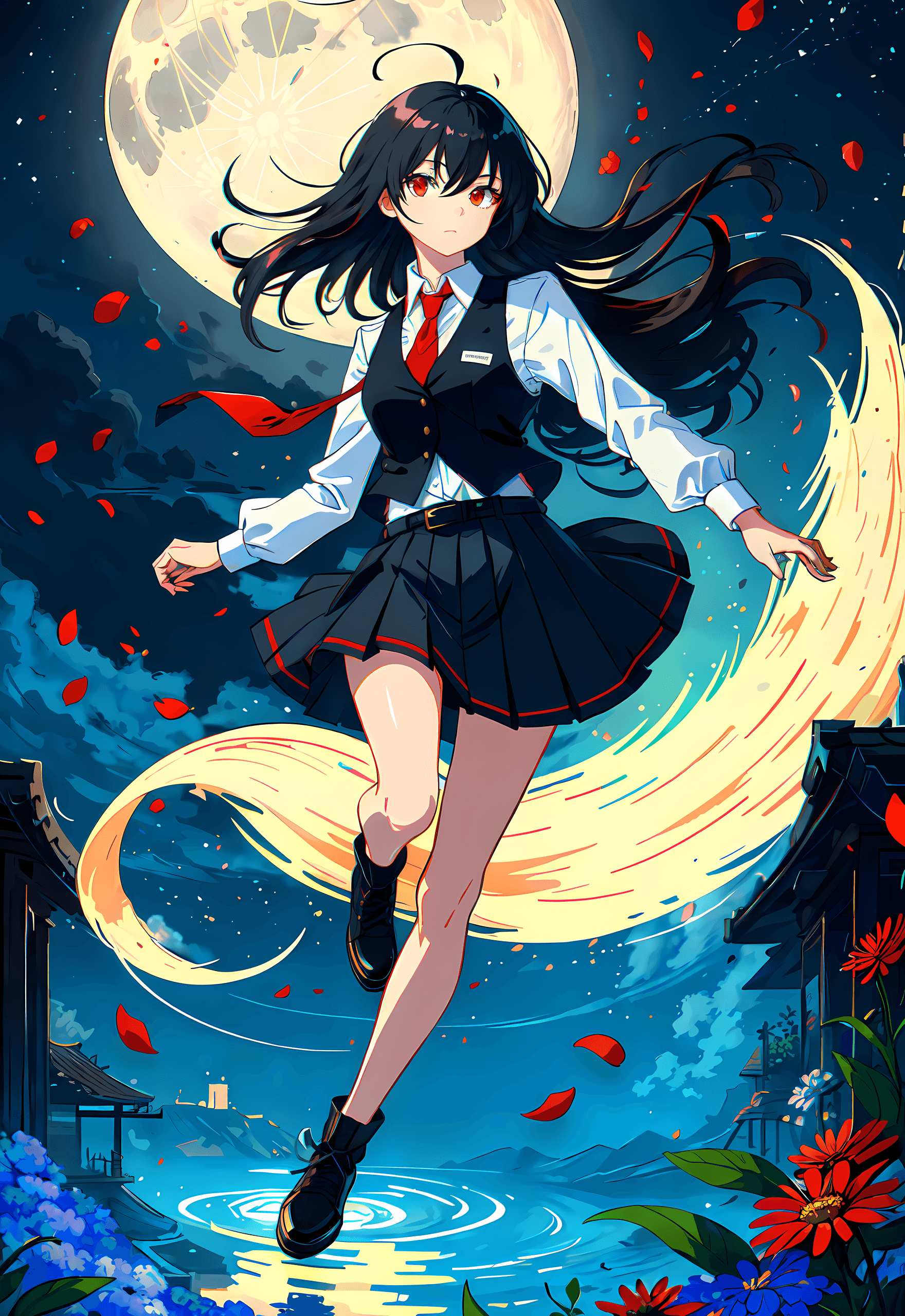 AI generated: (Masterpiece, Award winning , Best Quality:1.2), (ultra detailed), (highres), production art, 1girl,...