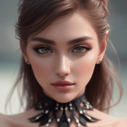 AI generated: close-up of a stunning fashion model, ultra-realistic, portrait, shot on a Sony A7III, high quality ...