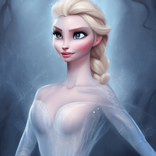 AI generated: Elsa, d & d, fantasy, intricate, elegant, highly detailed, digital painting, artstation, concept art...