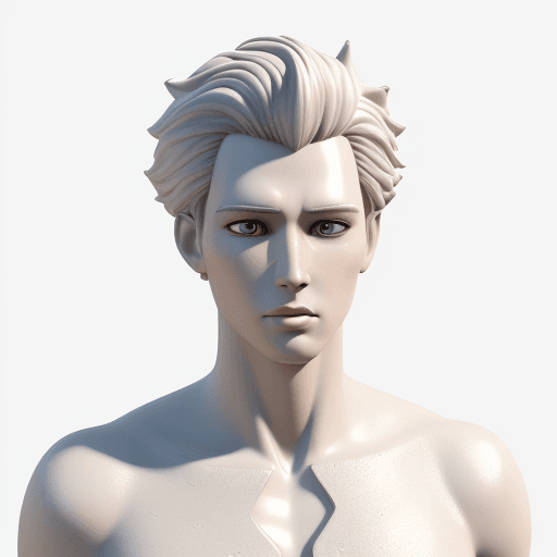 AI generated: hasdx style, glazed 3D render (extremely detailed CG),  spring fashion man, pixar style, 3d style, d...