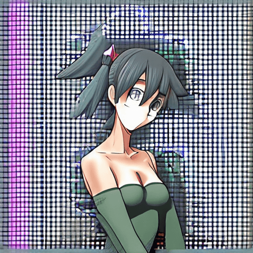 AI generated: Anime girl, big boobs, cum, tongue out