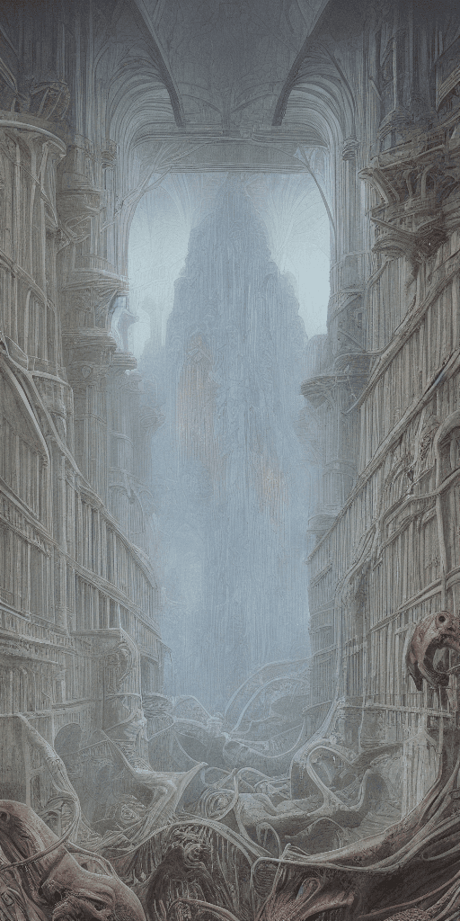 AI generated: crystal palace, by Wayne Barlowe