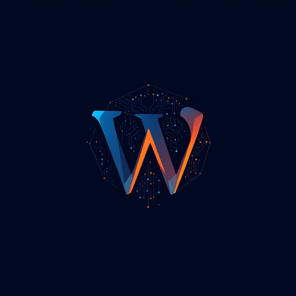 AI generated: Design a minimalist yet modern logo for 'TechLikom'—a WordPress web development and digital marketin...
