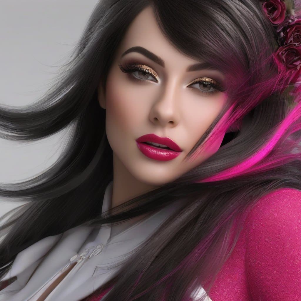 AI generated: portrait of a girl