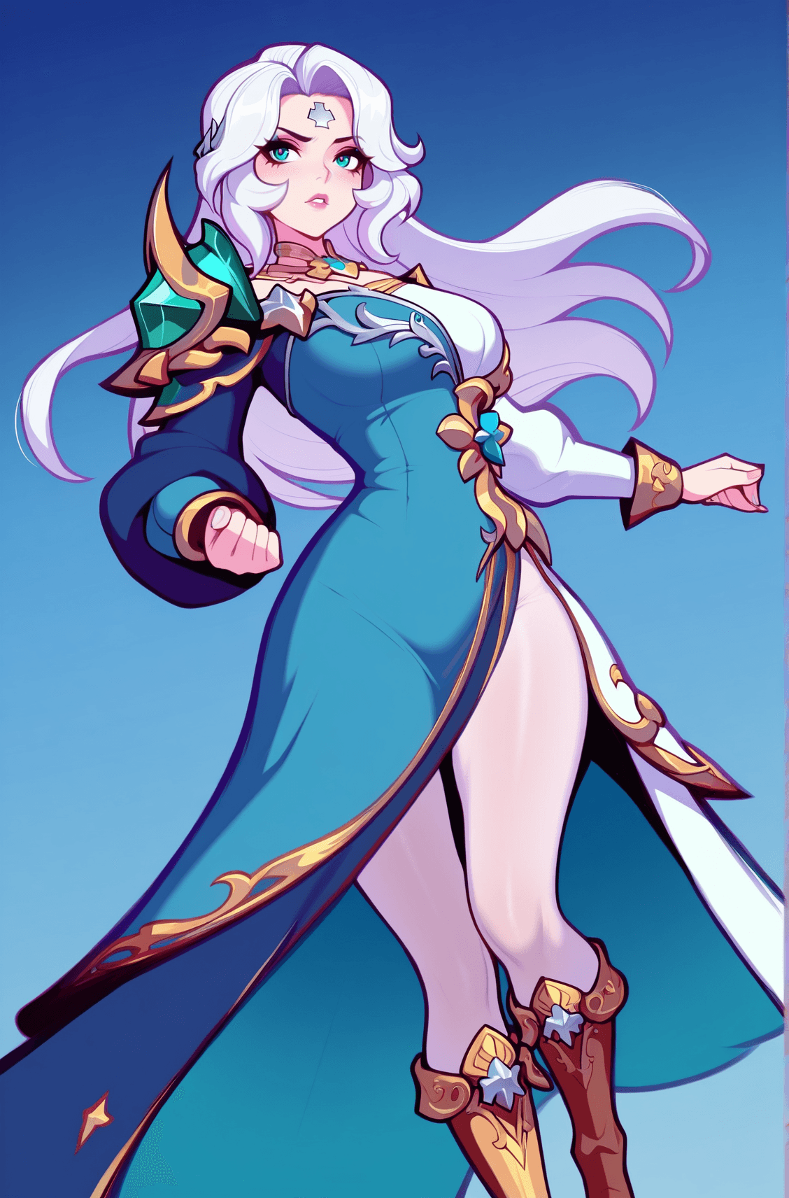 Winterblessed_Diana / League of Legends