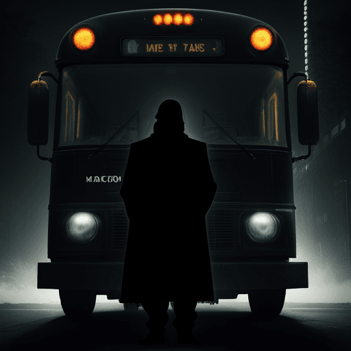AI generated: shadowy figure standing next to the spectral bus driver,  close to camera <lora:xl_more_art-full_v1:...
