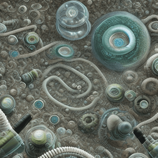 AI generated: A human rase like a microscopes parazit organisms in body of universum,hyperdetailed,4D,concept art