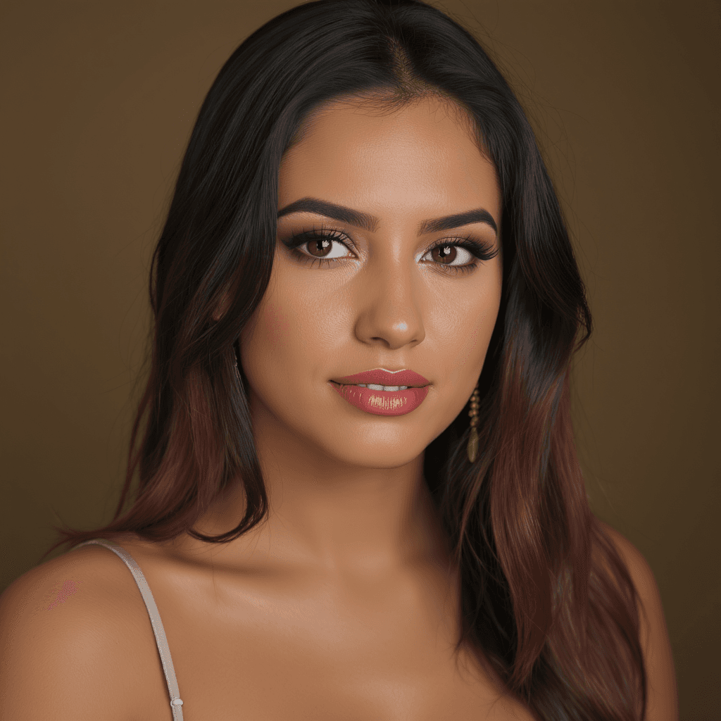 AI generated: mujer colombiana hermosa 