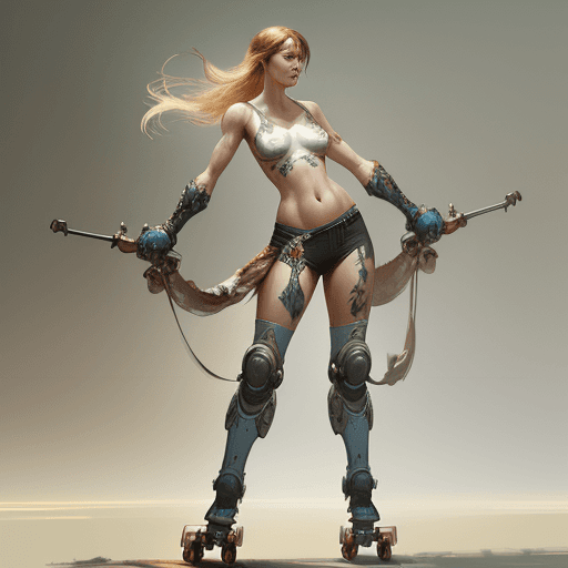 AI generated: illustration, digital art, digital painting, by Anders Zorn and Ruan Jia and Mandy Jurgens, full bod...