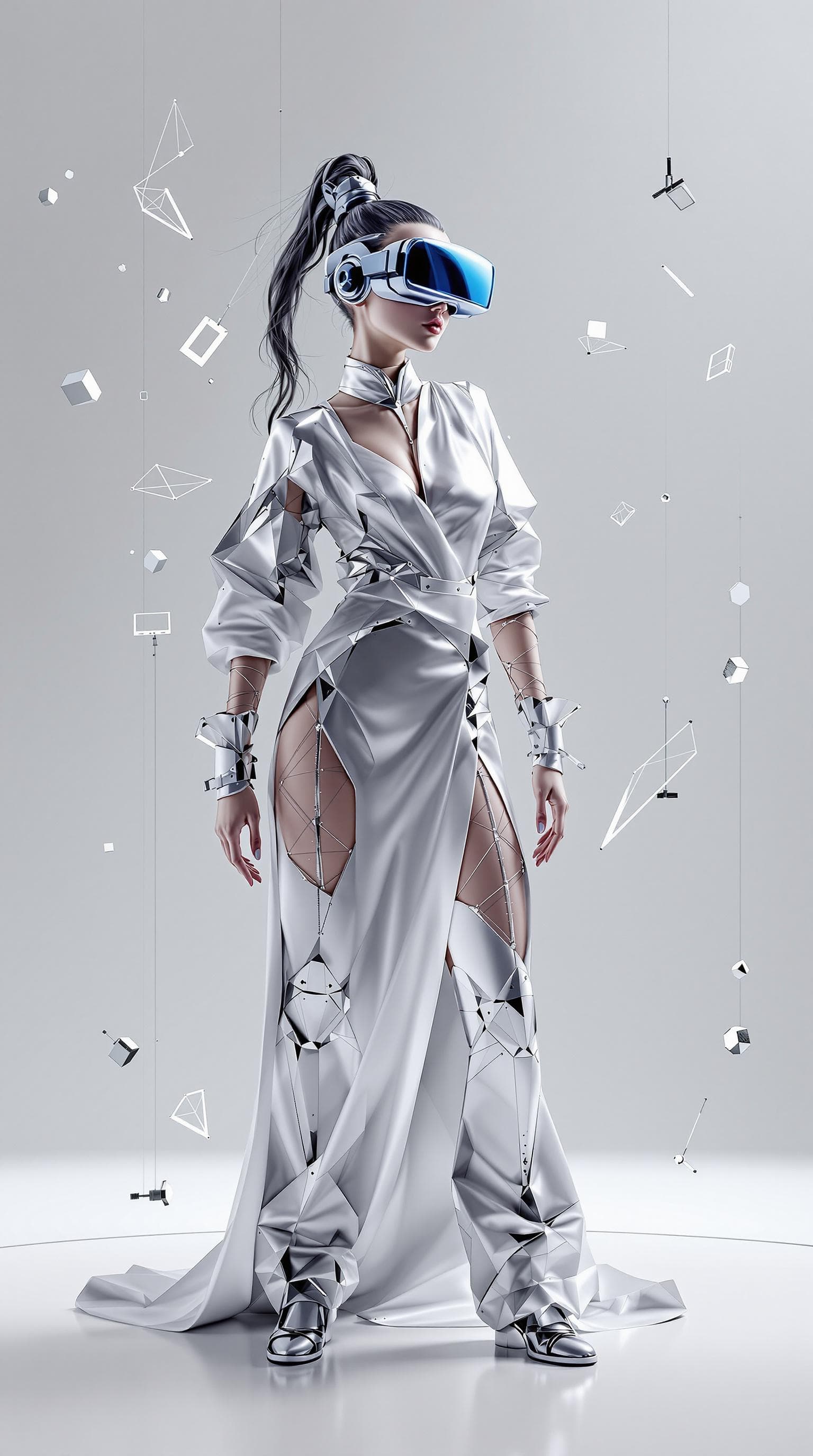 AI generated: "An artistic illustration of the letter 'K' stylized as a character representing a 3D modeling profe...