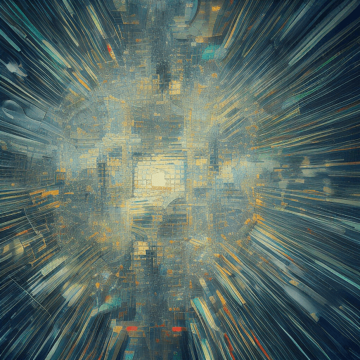 AI generated: an abstract scene hihats techno visual beat 122 rythm enegry real life photography bpm light tones o...