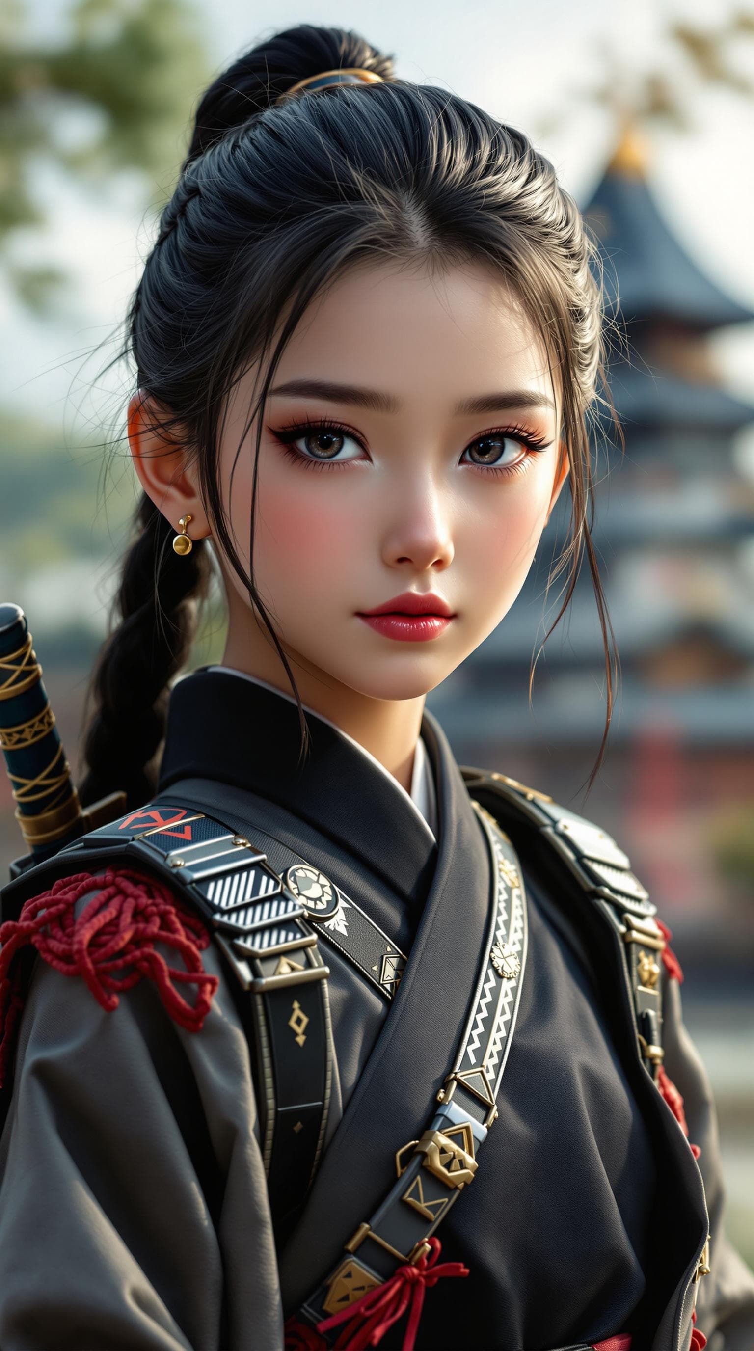 AI generated: a professional photo of a exceptionally beautiful girl in the world (must be age 7), (seven year old...