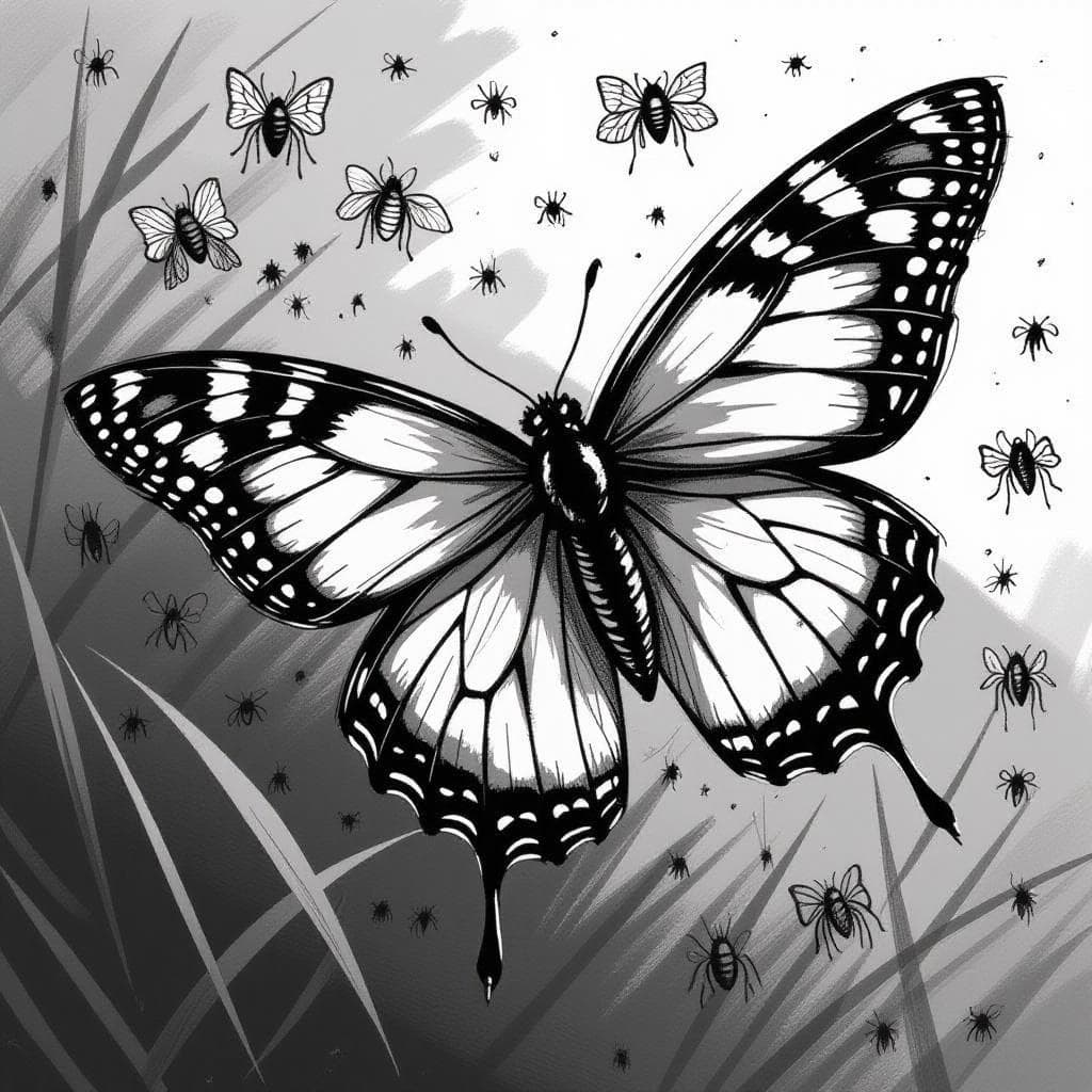 Mostly Black and White Hidream LoRA