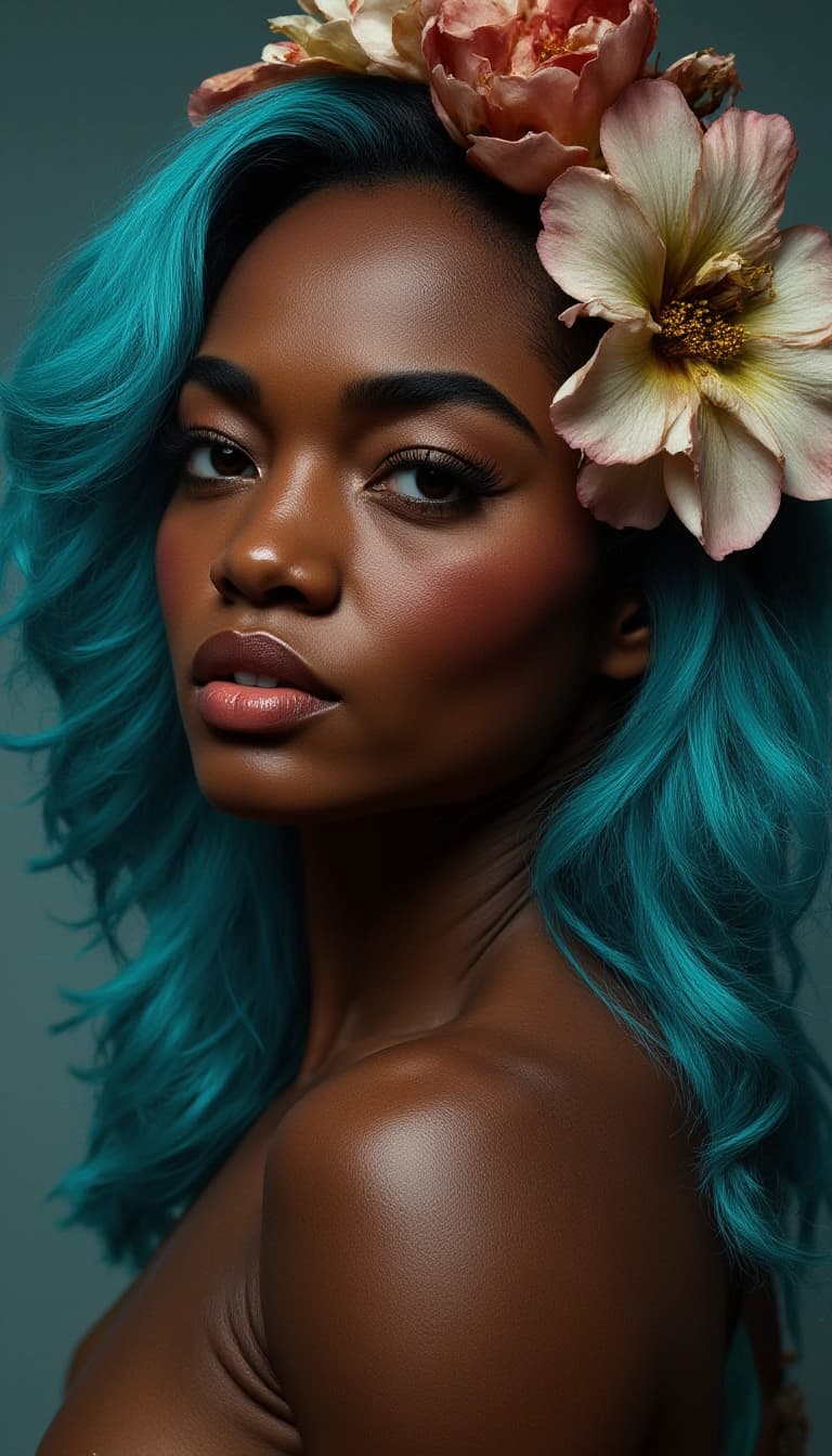 AI generated: Stunning close-up, ultra-realistic, portrait, shot on a Sony A7III, high quality