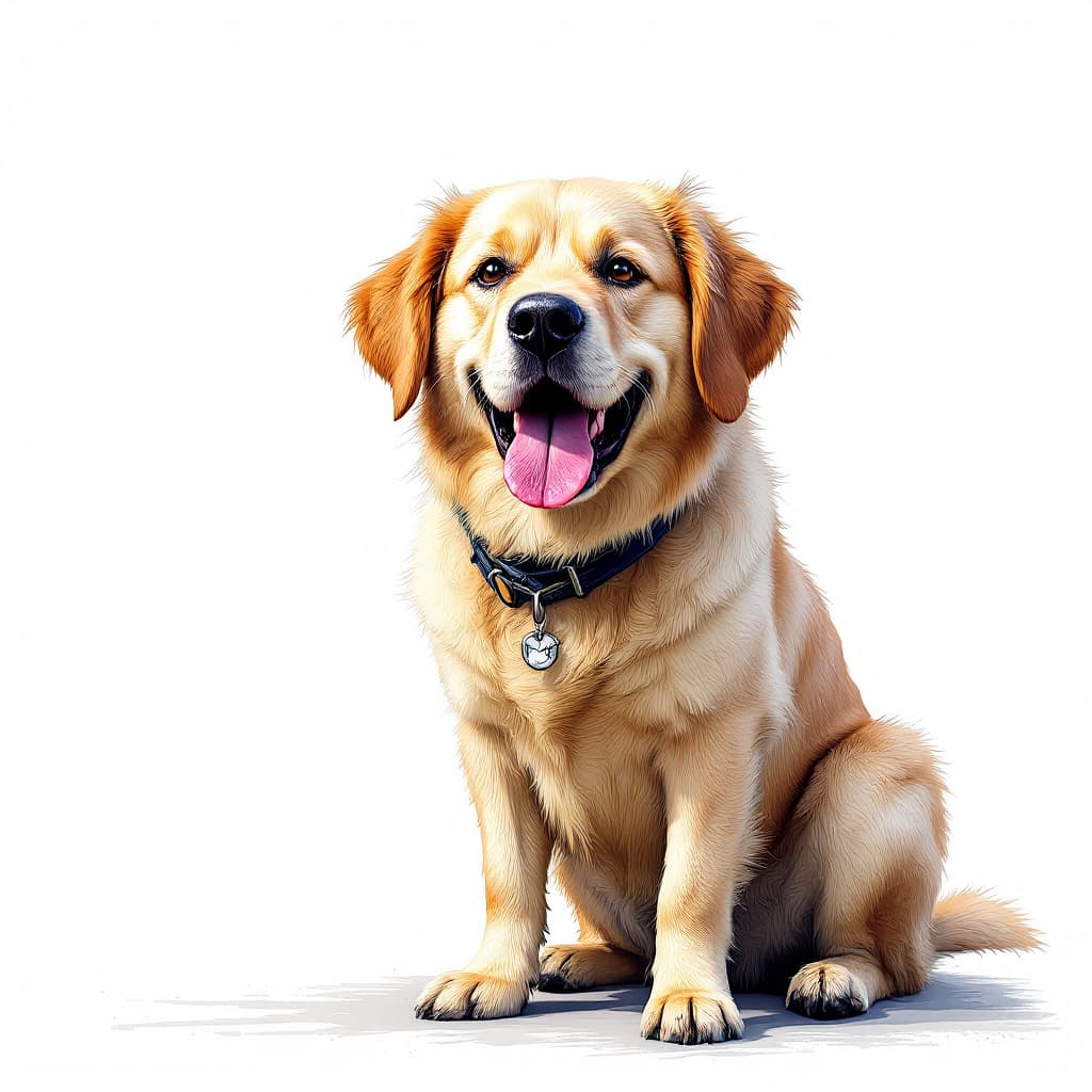 AI generated: big dog