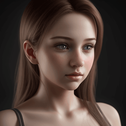 AI generated: ((Hyper realistic)) (((beautiful Young Girl)):1.5)