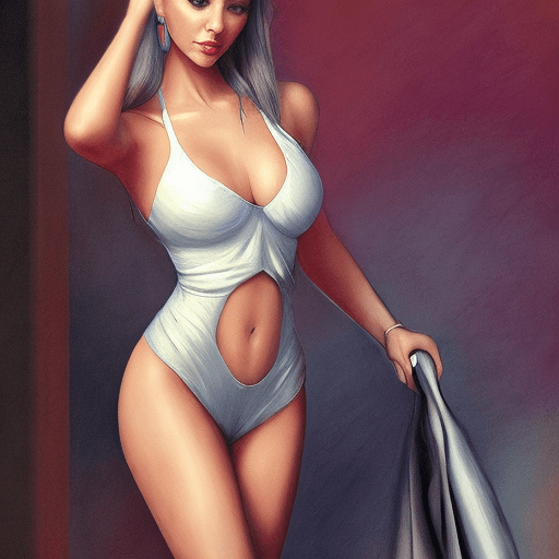 AI generated: hot,lady