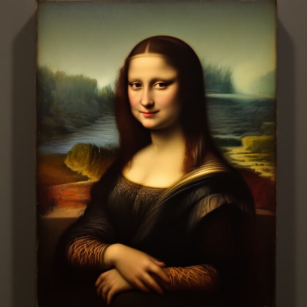 AI generated: The Mona Lisa of the North or The Dutch Mona Lisa (1665) is a painting by the Dutch artist Johannes ...