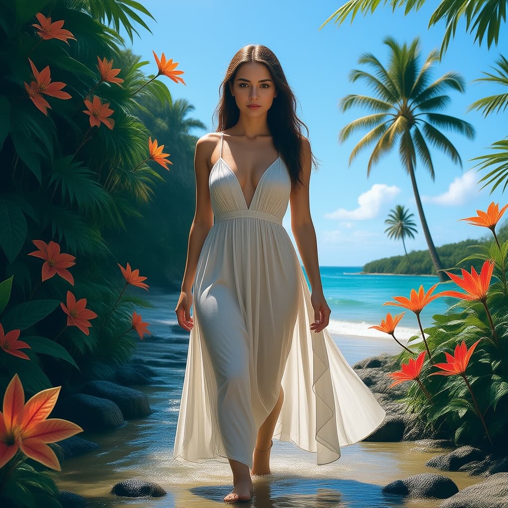 AI generated: Hawaii