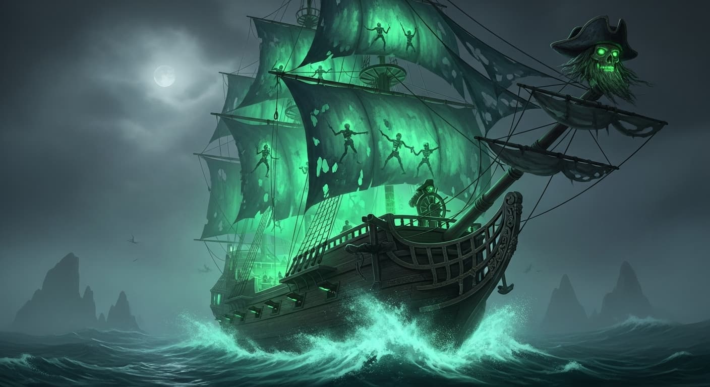 AI generated: A Ghost Ship