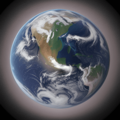 AI generated: Alternative Earth