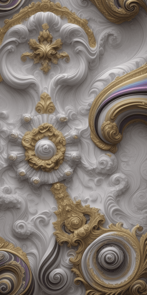 AI generated: the source of future growth dramatic, elaborate emotive Golden Baroque and Rococo styles to emphasis...