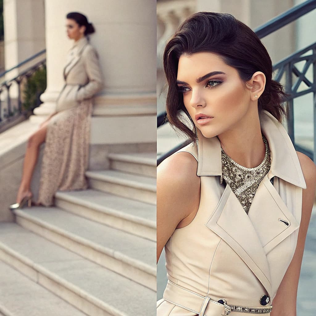 AI generated: High resolution photography Kendall Jenner erotic photos 
