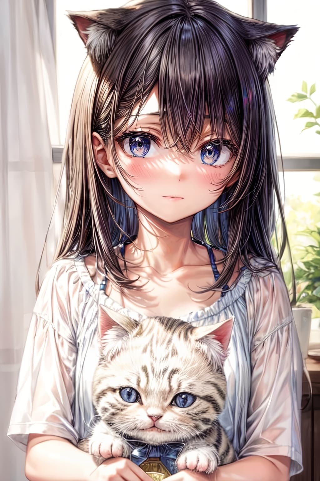AI generated: award winning portrait of a kitten