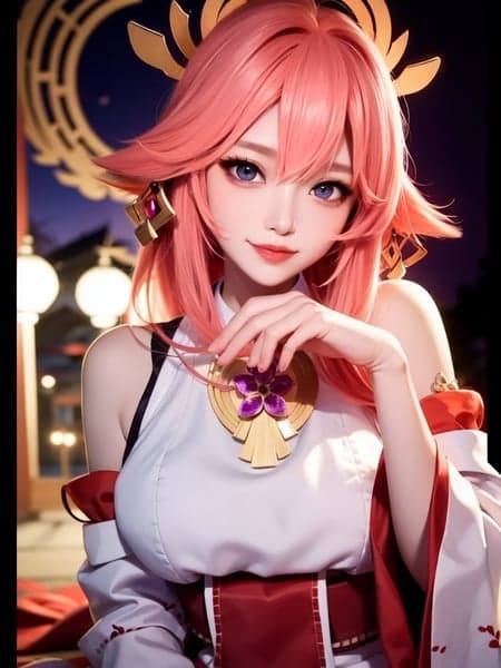 Yae Miko | Realistic Genshin LORA - Image 2
