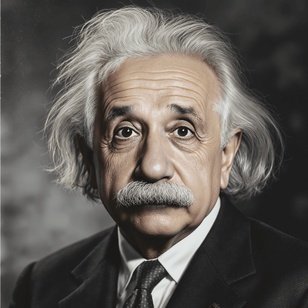 AI generated: [Image Type: Ultra-realistic photograph / Highly detailed digital painting] of Albert Einstein.

F...
