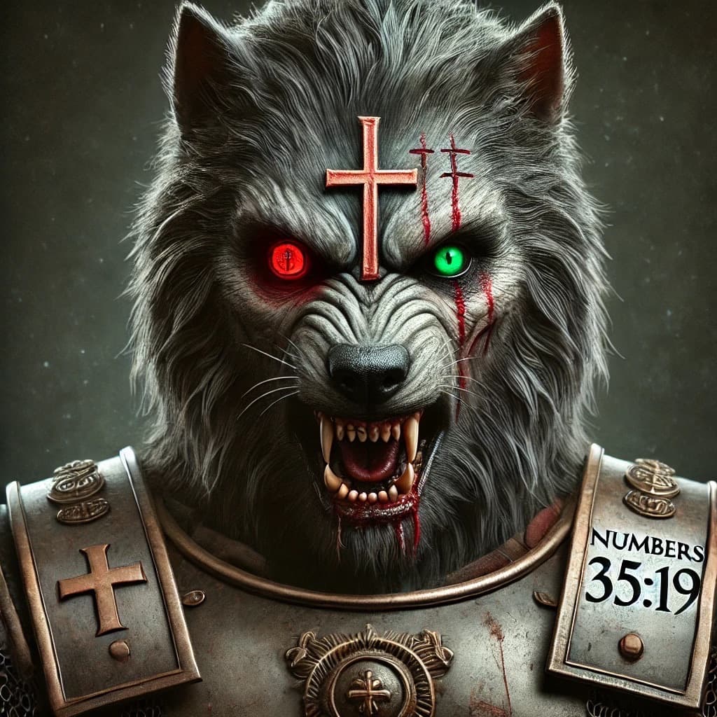 AI generated: Rick the preacher that once he has the Eucharist becomes a force that Hell cannot stop. 