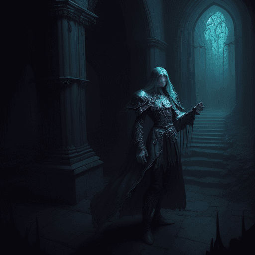 AI generated: someone who is leaving dungeon synth atmospheric emotional unfullfiled love masterpiece picture look...