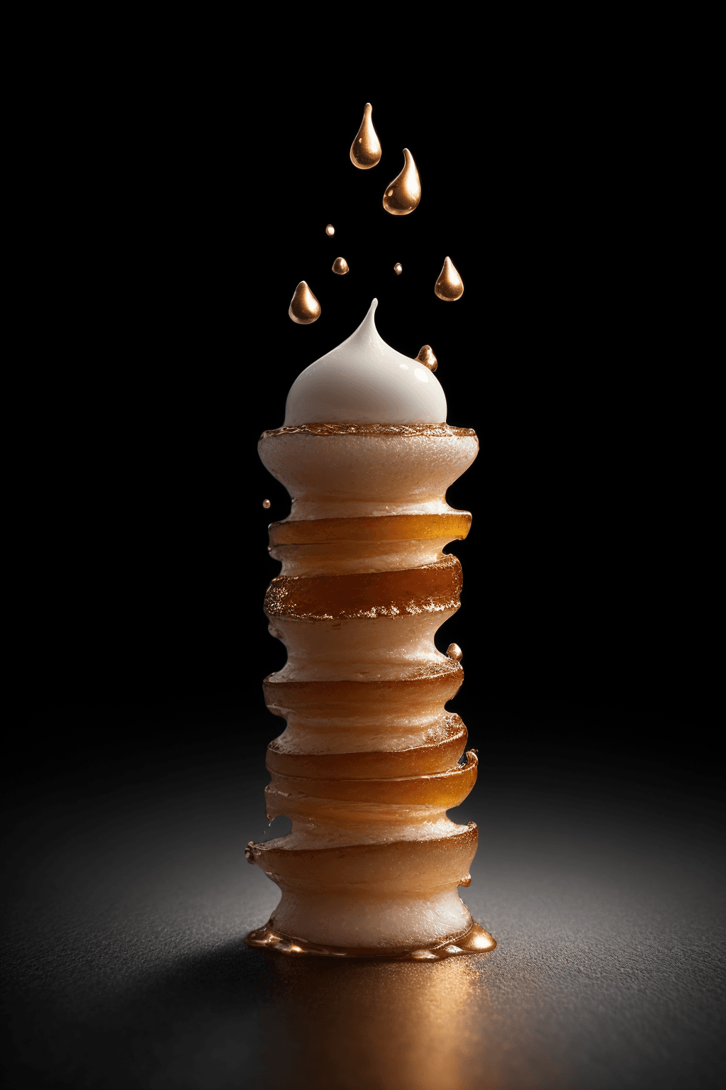 AI generated: (by_Dan_Winters,by_Russell_James), a photo of Commercial photography,a massive splash surrounds,a cl...