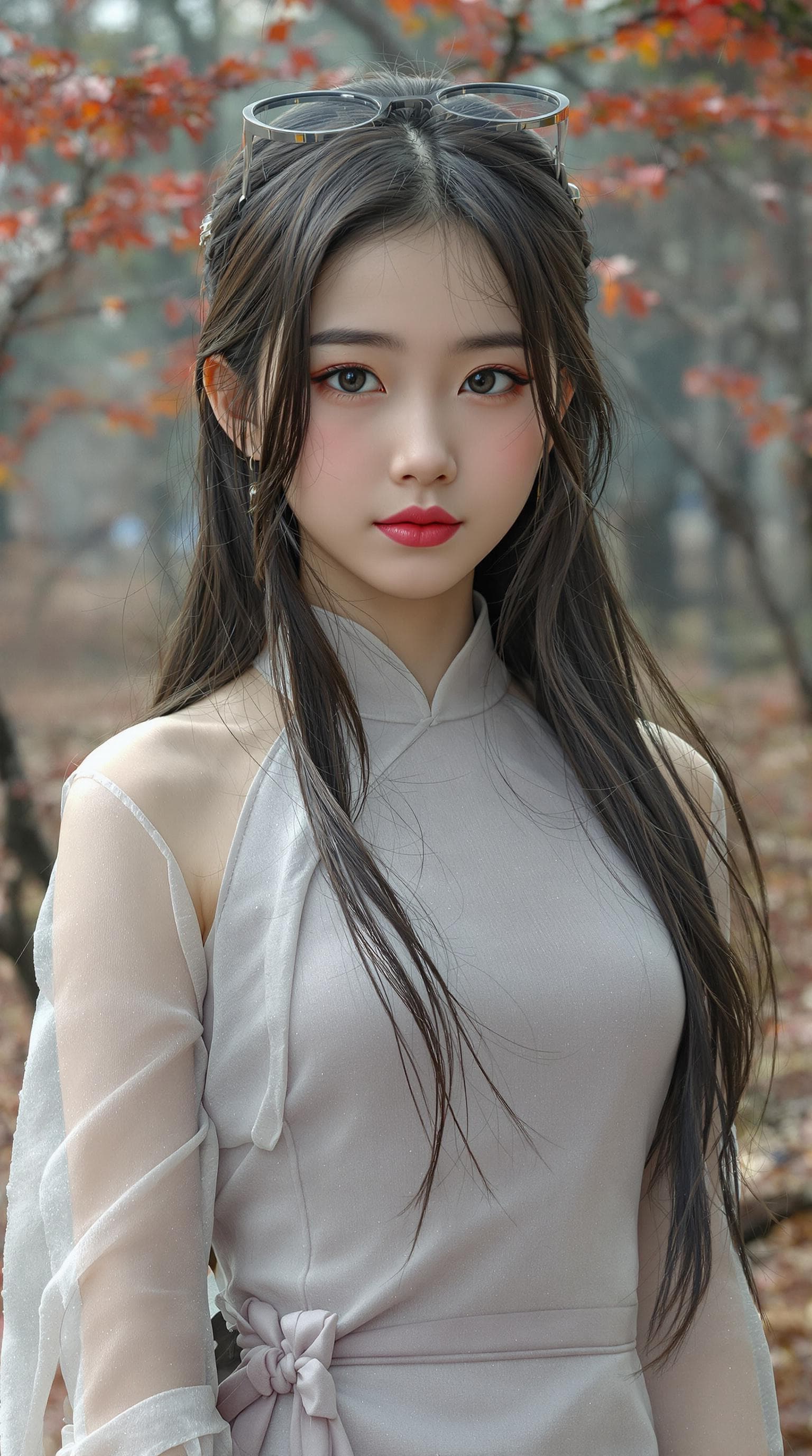 AI generated: a professional photo of a exceptionally beautiful girl in the world (age 7), (seven year old) Chines...