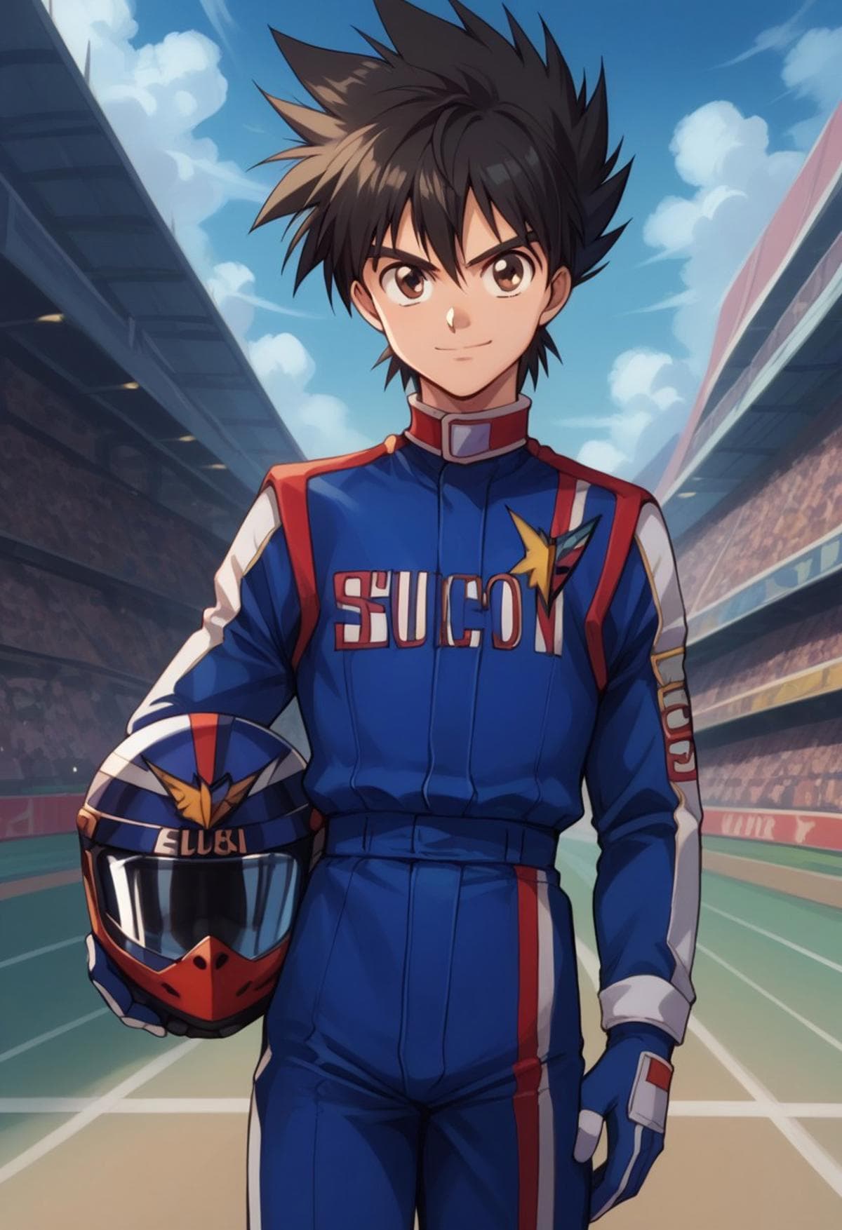 Hayato Kazami - Future GPX Cyber Formula (Commission) - Pony / ILL