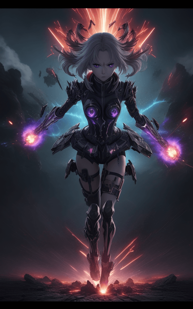 AI generated: explosive breathtaking qt-kt skeloton anime metalic finished breathtaking visuals uhd --chaos 90 --t...
