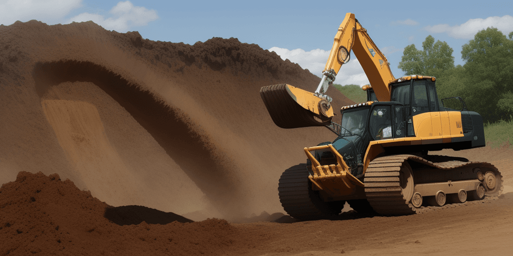 AI generated: The worlds biggest digger