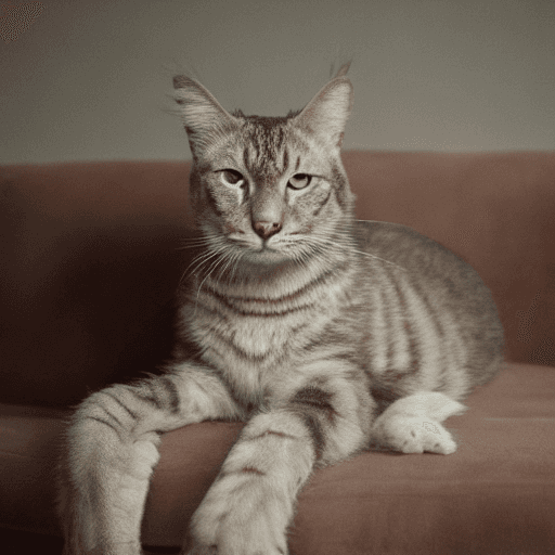 AI generated: , in clothes, on couch