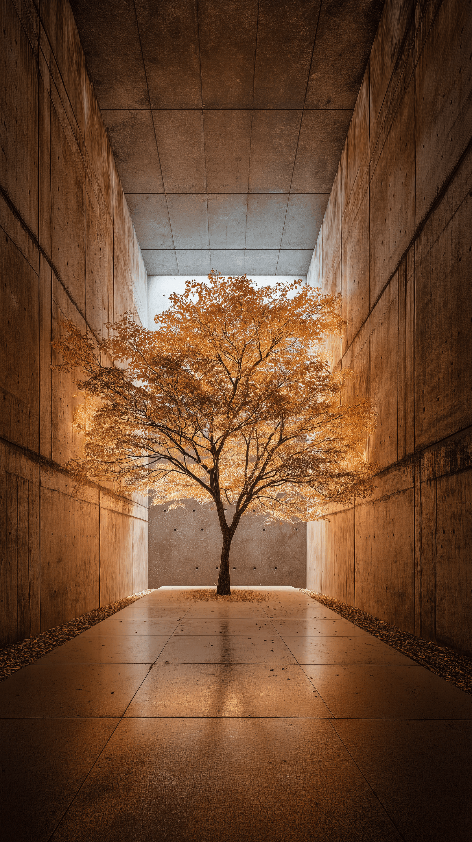 AI generated: photography, perspective, central vanishing point, high-end digital photo, used camera is Canon EOS ...