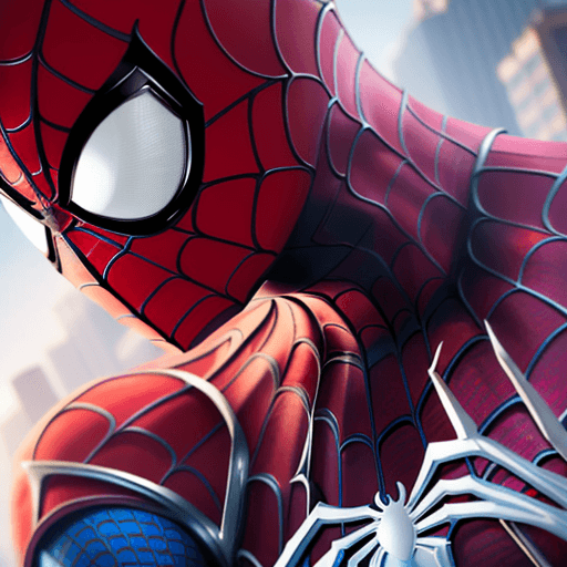 AI generated: a close up of a men in a superhero suit posing for a picture, ((spiderman)), spider man, spiderman, ...