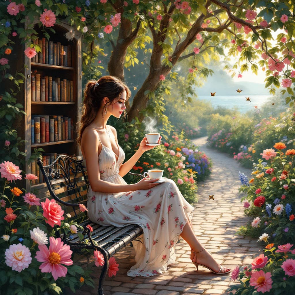 AI generated: Sip Serenity in a Cozy Library
Sip Serenity by the Ocean
Sip Serenity in a Winter Cabin
Sip Serenity...