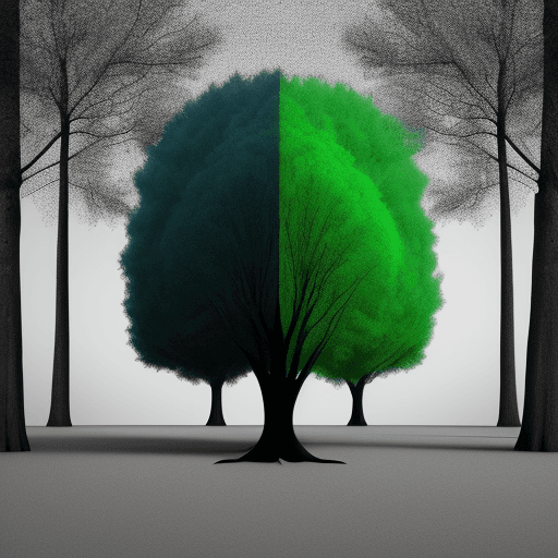 AI generated: A picture of a trees, Surrealism Simplicity --ar 68:128 --stylize 750 --v 5.2